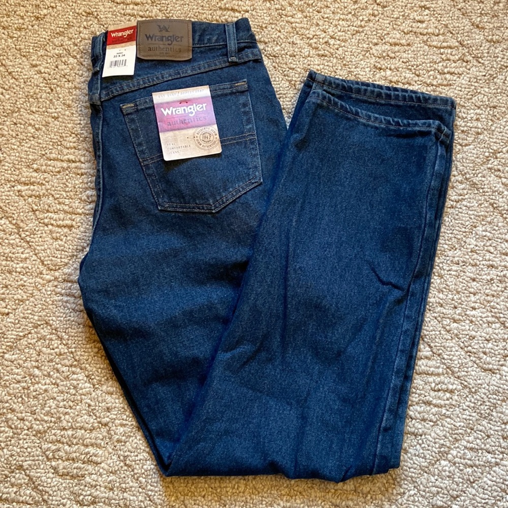 Wrangler jeans size 33x 34